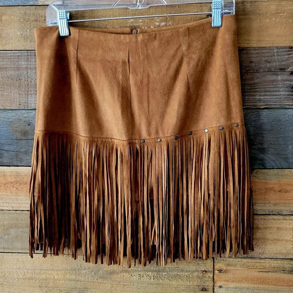 Fringe skirt